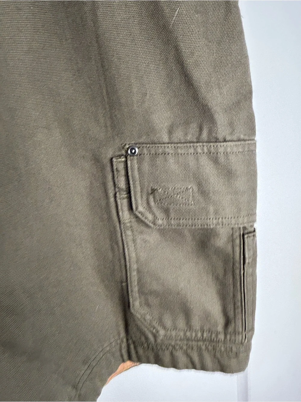 Duluth Trading Co Men’s 46 Fire Hose‎ 11” Cargo Shorts Olive New With Tags 4887
